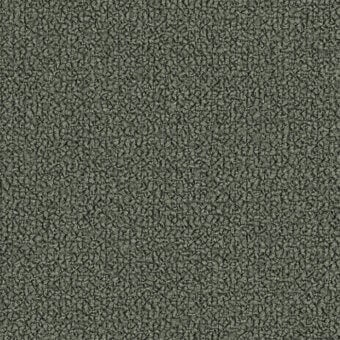 Woven gray-green fabric sample displays a dense, granular texture with a repeating pattern and matte finish; label reads “lapalma grain 60303”.